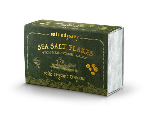Sea Salt Flakes with Oregano