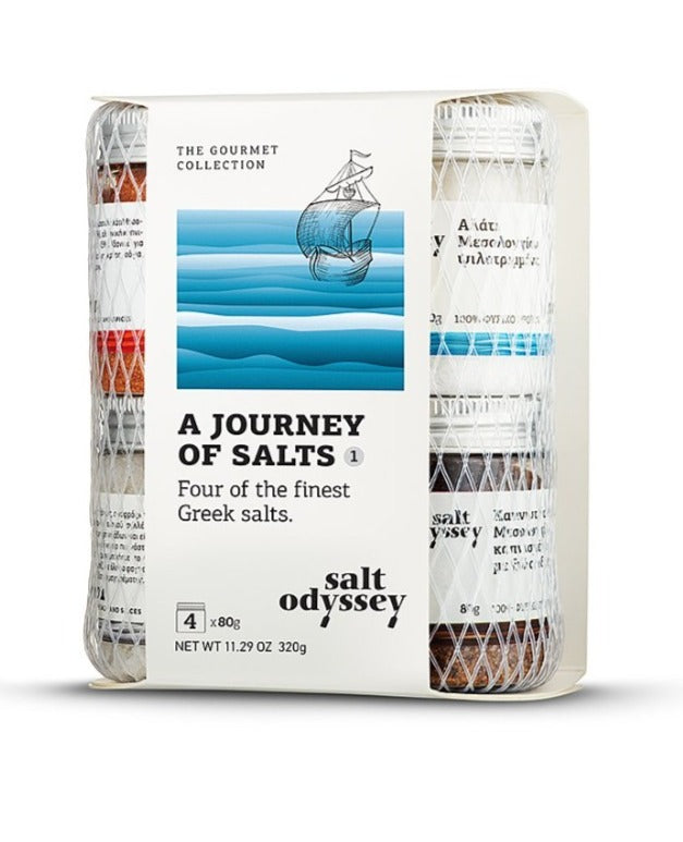 Finest Greek Salts Giftpack - 4 Jars