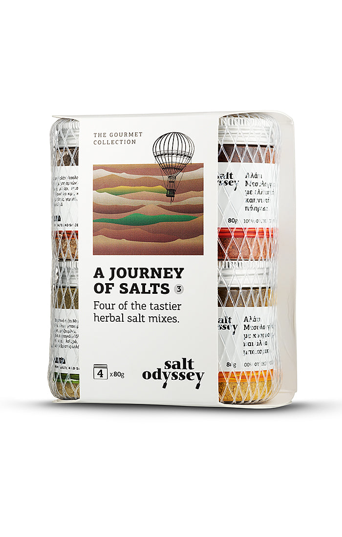 Salts with Herbal Mix Giftpack - 4 Jars